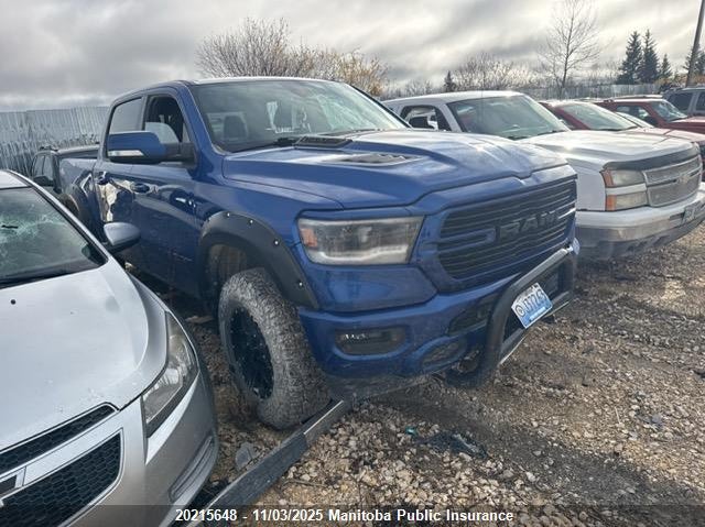 1C6SRFLT0KN564543 2019 Dodge Ram 1500 Sport Crew Cab auction photo 1