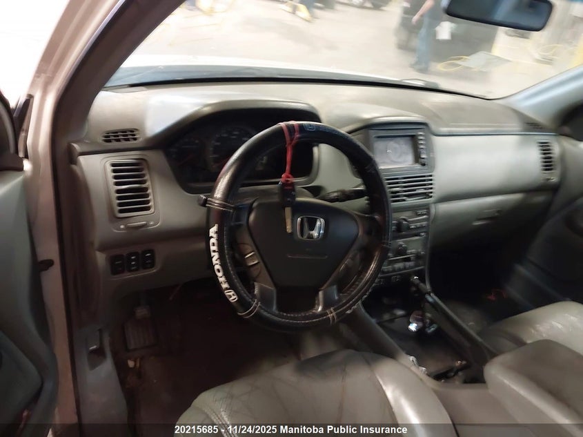 2005 Honda Pilot Ex-L VIN: 2HKYF18705H568171 Lot: 20215685