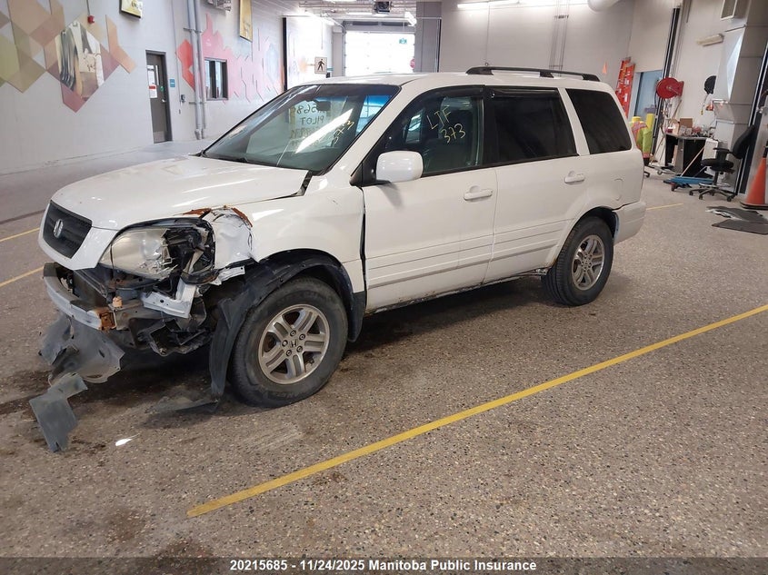 2HKYF18705H568171 2005 HONDA PILOT photo no. 2