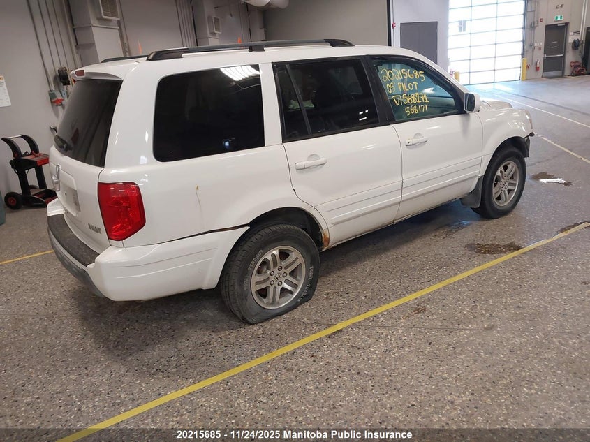 2HKYF18705H568171 2005 HONDA PILOT photo no. 4
