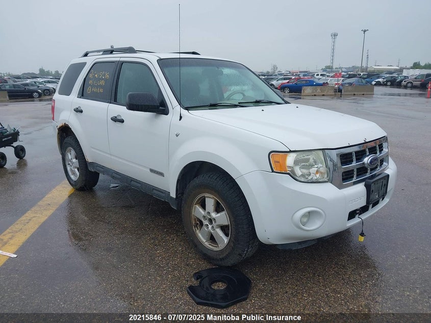 1FMCU931X8KA64830 2008 Ford Escape Xlt V6 auction photo 1