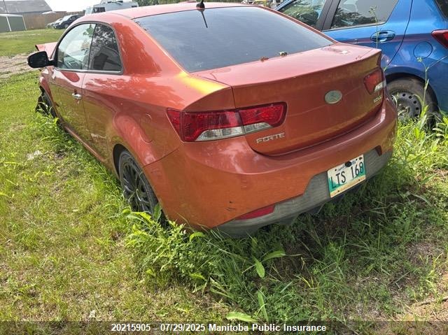 2010 Kia Forte Ex VIN: KNAFU6A27A5206967 Lot: 20215905