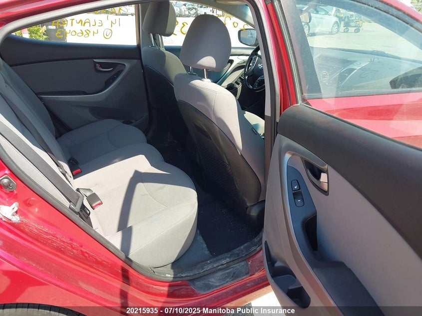 2014 Hyundai Elantra Gls VIN: 5NPDH4AE4EH486043 Lot: 20215935