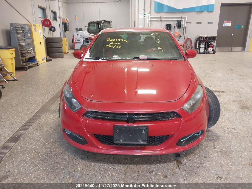 2014 Dodge Dart Aero VIN: 1C3CDFBB2ED677574 Lot: 20215940