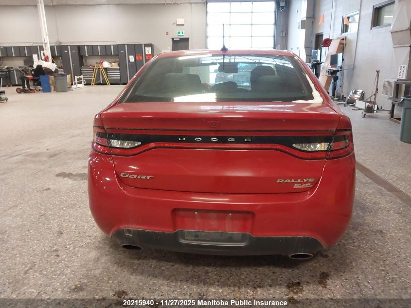 2014 Dodge Dart Aero VIN: 1C3CDFBB2ED677574 Lot: 20215940