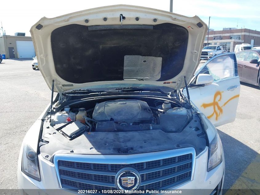 2013 Cadillac Ats V6 VIN: 1G6AJ5S36D0117449 Lot: 20216027