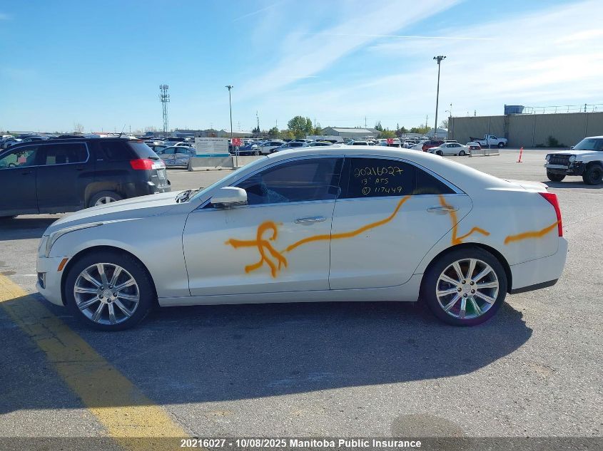 2013 Cadillac Ats V6 VIN: 1G6AJ5S36D0117449 Lot: 20216027