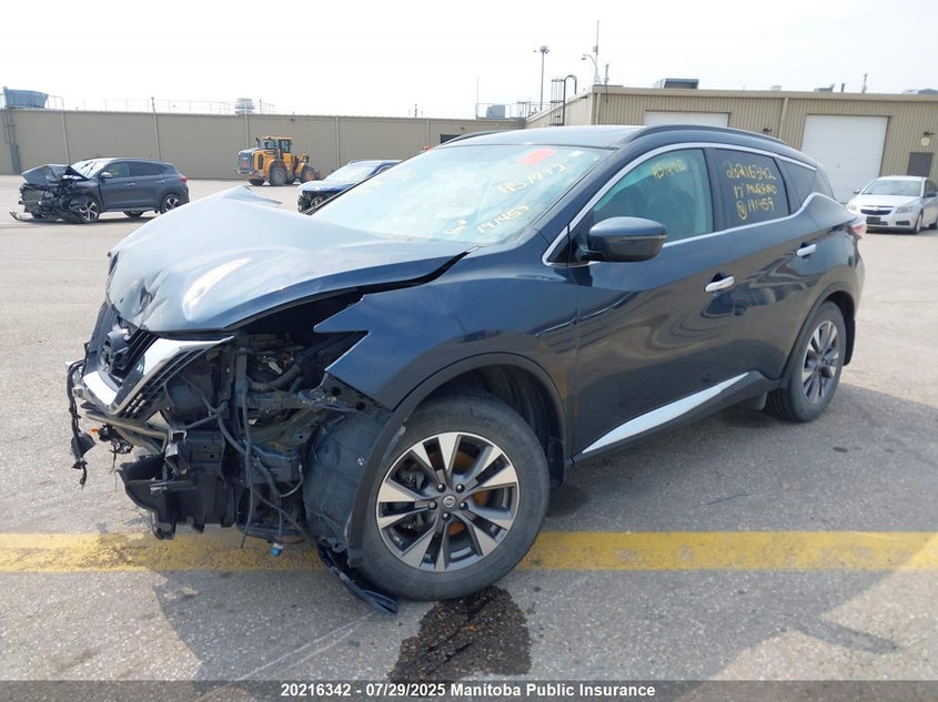 2017 Nissan Murano Sv VIN: 5N1AZ2MH3HN191459 Lot: 20216342
