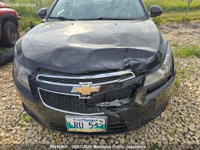 2014 Chevrolet Cruze Lt Turbo VIN: 1G1PE5SB8E7320458 Lot: 20216469