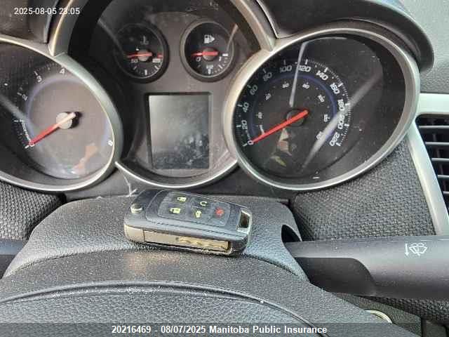 2014 Chevrolet Cruze Lt Turbo VIN: 1G1PE5SB8E7320458 Lot: 20216469