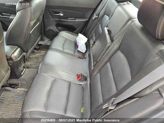 2014 Chevrolet Cruze Lt Turbo VIN: 1G1PE5SB8E7320458 Lot: 20216469