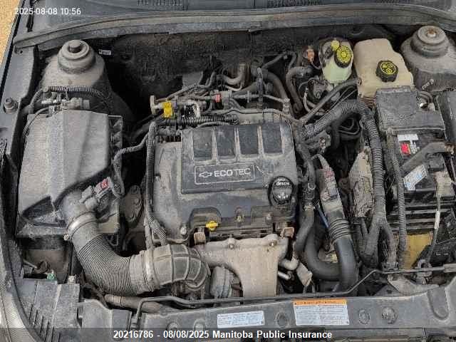 2012 Chevrolet Cruze Lt Turbo VIN: 1G1PG5SC5C7326119 Lot: 20216786