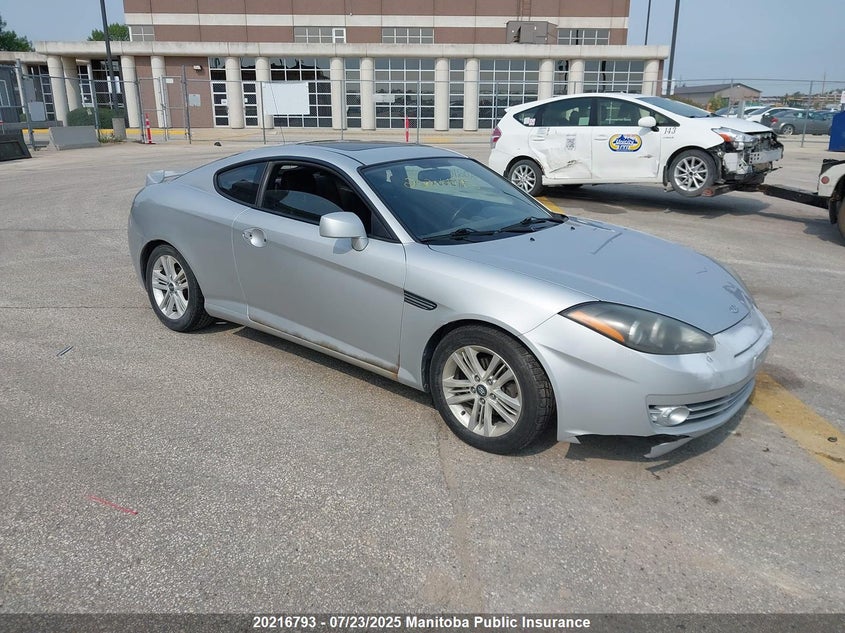 2008 Hyundai Tiburon Gs VIN: KMHHM65D58U278818 Lot: 20216793