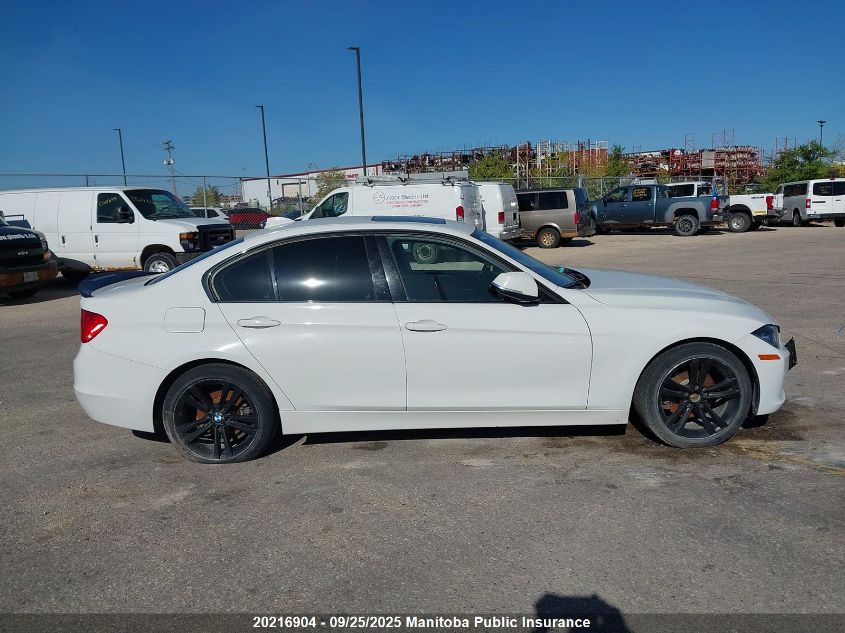 2013 BMW 328Xi VIN: WBA3B3C58DF537490 Lot: 20216904
