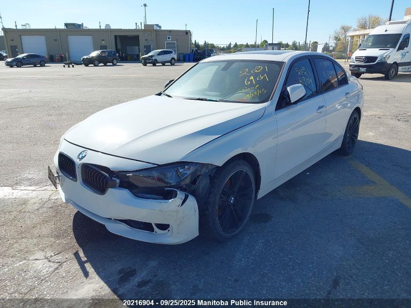 2013 BMW 328Xi VIN: WBA3B3C58DF537490 Lot: 20216904