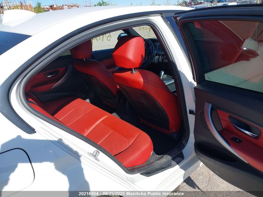 2013 BMW 328Xi VIN: WBA3B3C58DF537490 Lot: 20216904