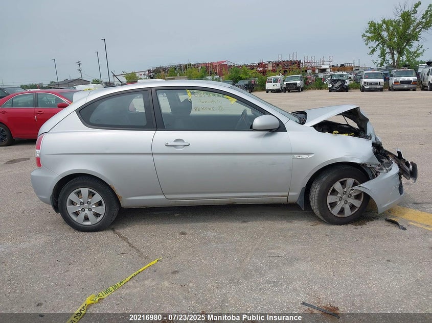 2011 Hyundai Accent Gl VIN: KMHCN3BC1BU204868 Lot: 20216980