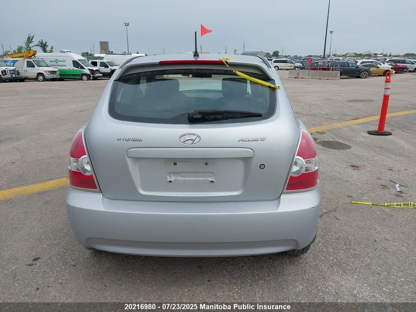 2011 Hyundai Accent Gl VIN: KMHCN3BC1BU204868 Lot: 20216980