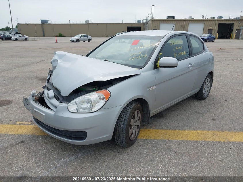 2011 Hyundai Accent Gl VIN: KMHCN3BC1BU204868 Lot: 20216980