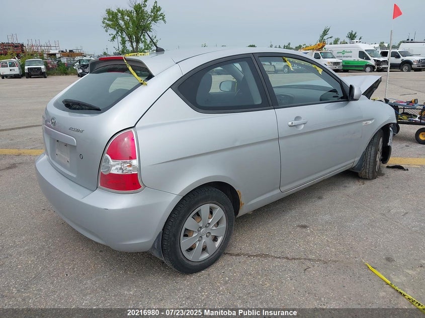 2011 Hyundai Accent Gl VIN: KMHCN3BC1BU204868 Lot: 20216980