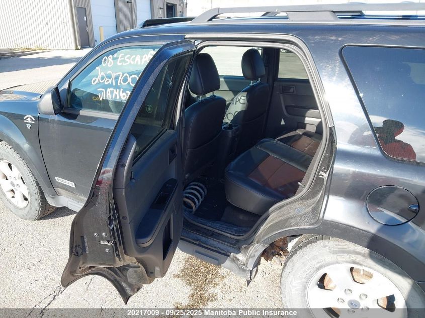 2008 Ford Escape Xlt V6 VIN: 1FMCU93168KA74626 Lot: 20217009