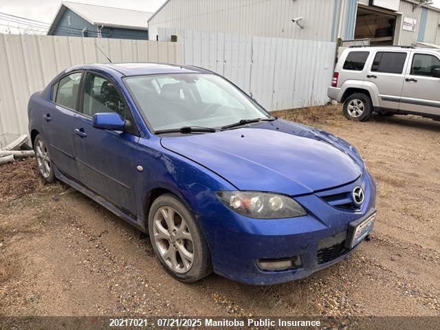 JM1BK323691254945 2009 Mazda 3 Mazda Gt auction photo 1