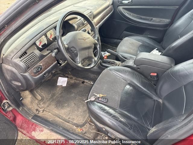 2004 Chrysler Sebring Limited VIN: 1C3EL66R44N297700 Lot: 20217175