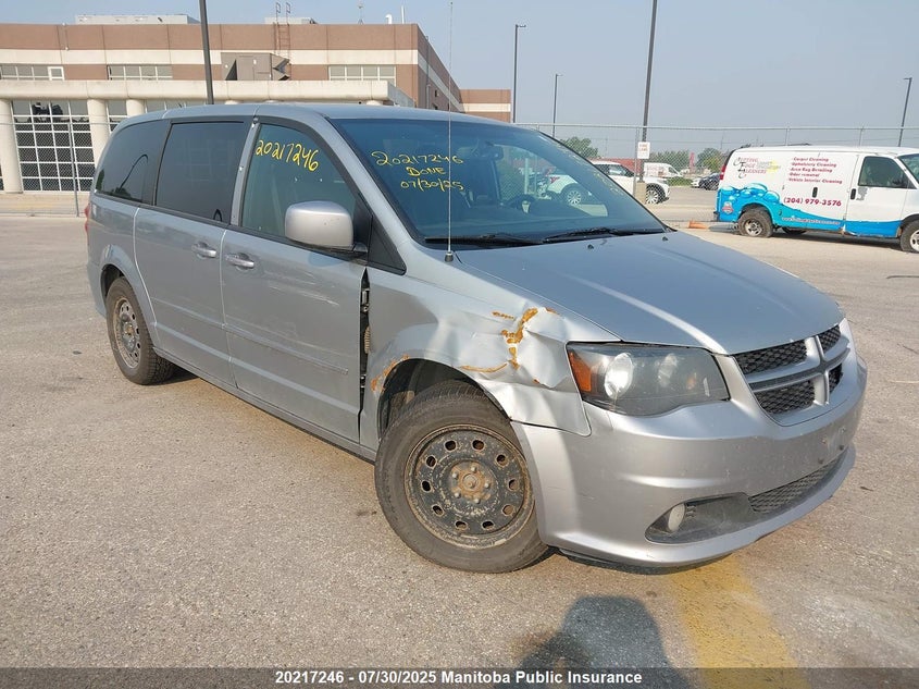 2C4RDGEG9HR774856 2017 Dodge Grand Caravan Gt auction photo 1