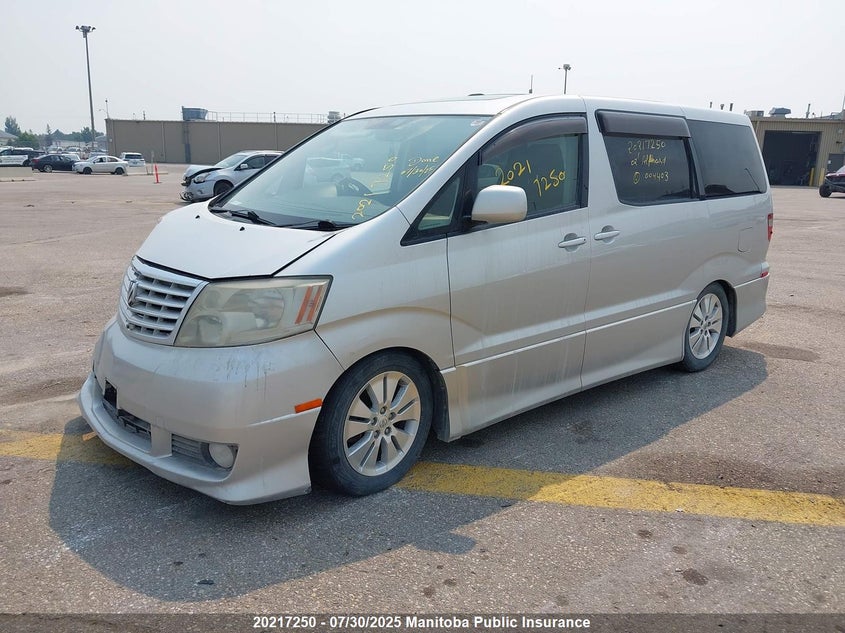 2002 Toyota Alphard VIN: MNH150004403 Lot: 20217250