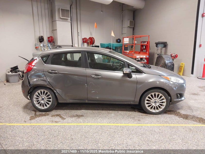 2014 Ford Fiesta Titanium VIN: 3FADP4FJ0EM105605 Lot: 20217469