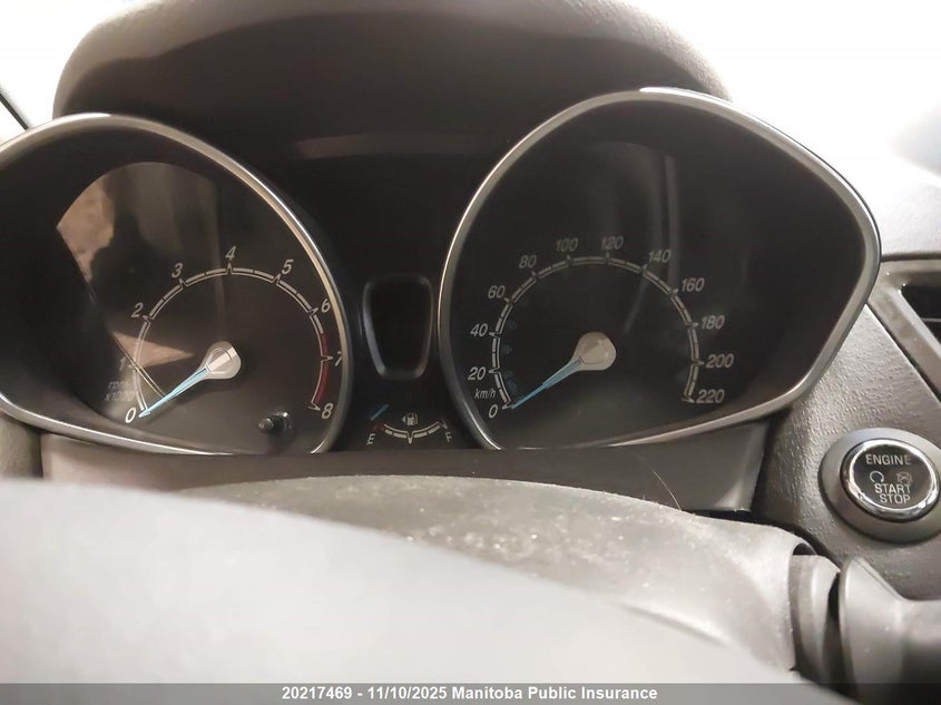 2014 Ford Fiesta Titanium VIN: 3FADP4FJ0EM105605 Lot: 20217469