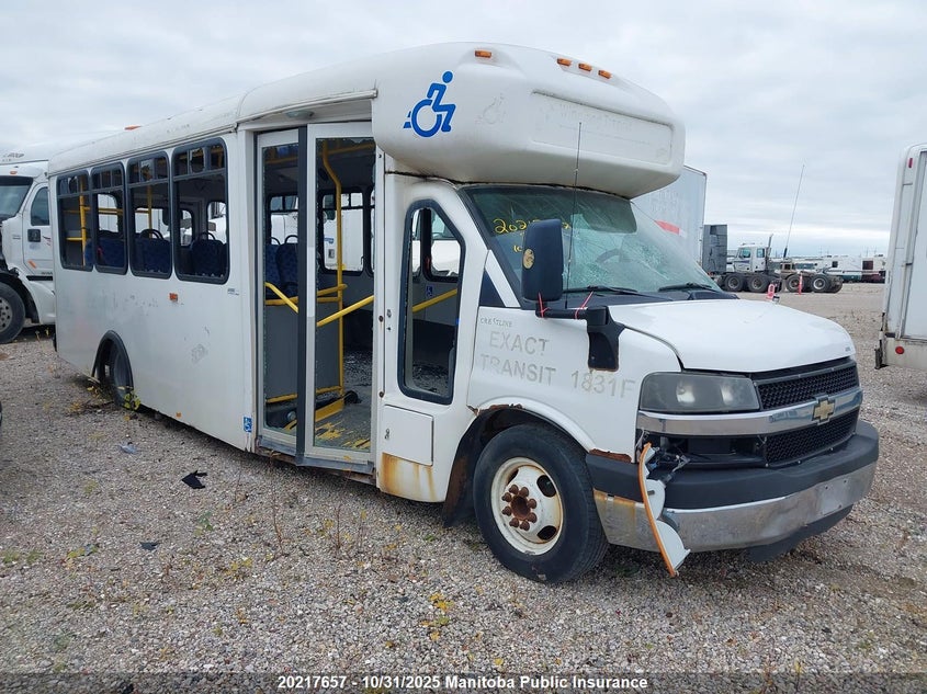 1GB6G5BG6C1173618 2012 Chevrolet G4500 Express Cutaway auction photo 1