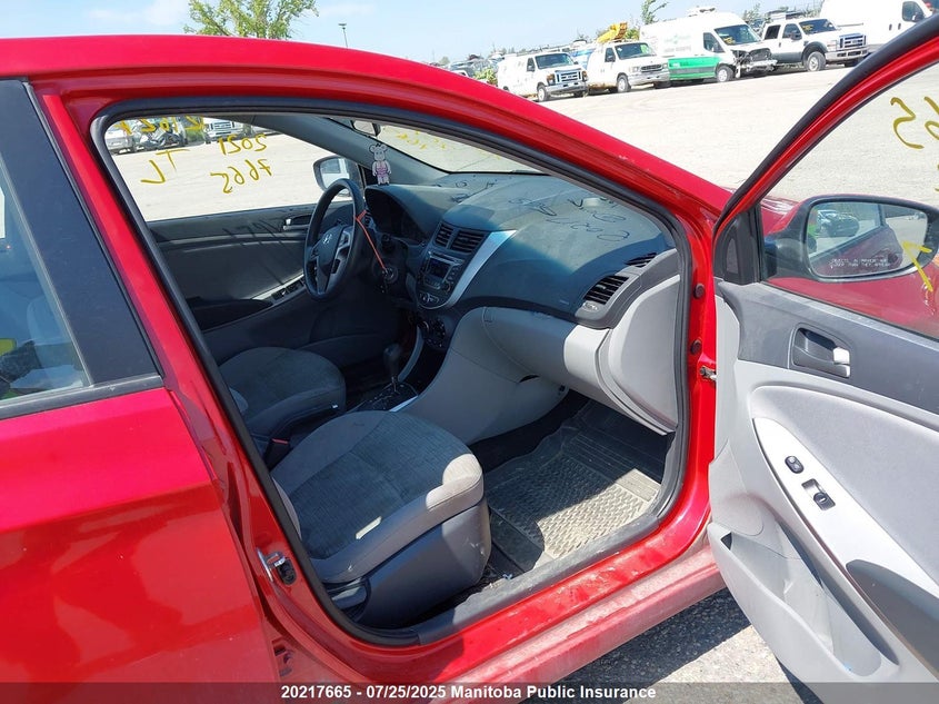 2016 Hyundai Accent Gl VIN: KMHCT4AE5GU121627 Lot: 20217665