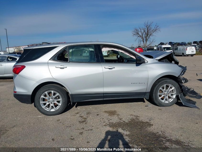 2018 Chevrolet Equinox Ls VIN: 2GNAXHEV5J6117737 Lot: 20217889