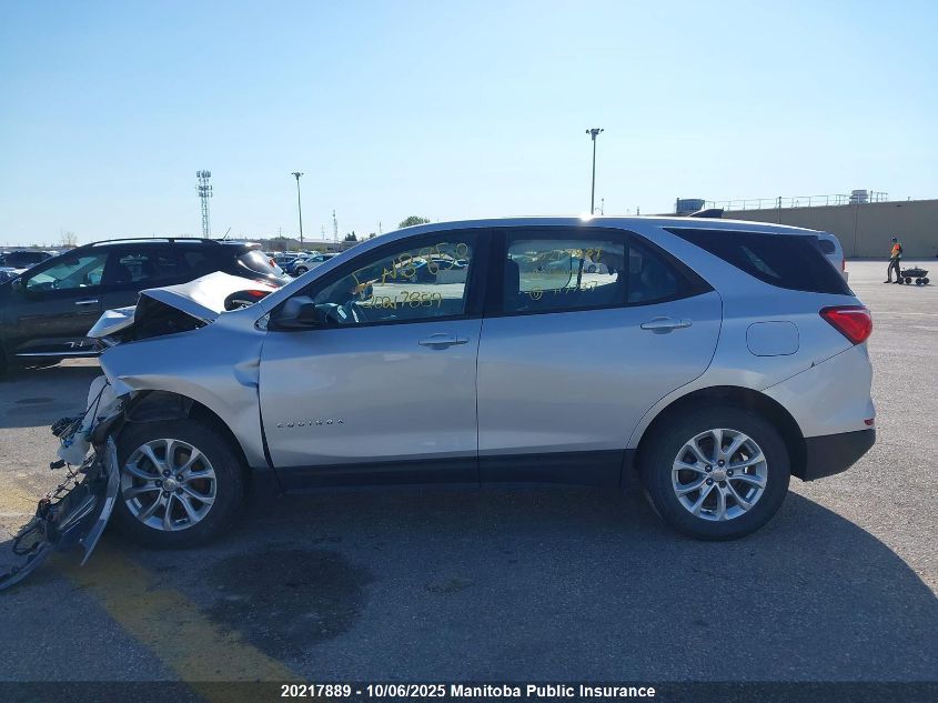 2018 Chevrolet Equinox Ls VIN: 2GNAXHEV5J6117737 Lot: 20217889