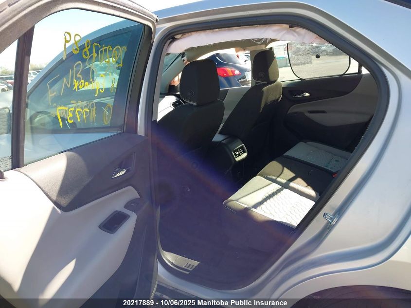 2018 Chevrolet Equinox Ls VIN: 2GNAXHEV5J6117737 Lot: 20217889