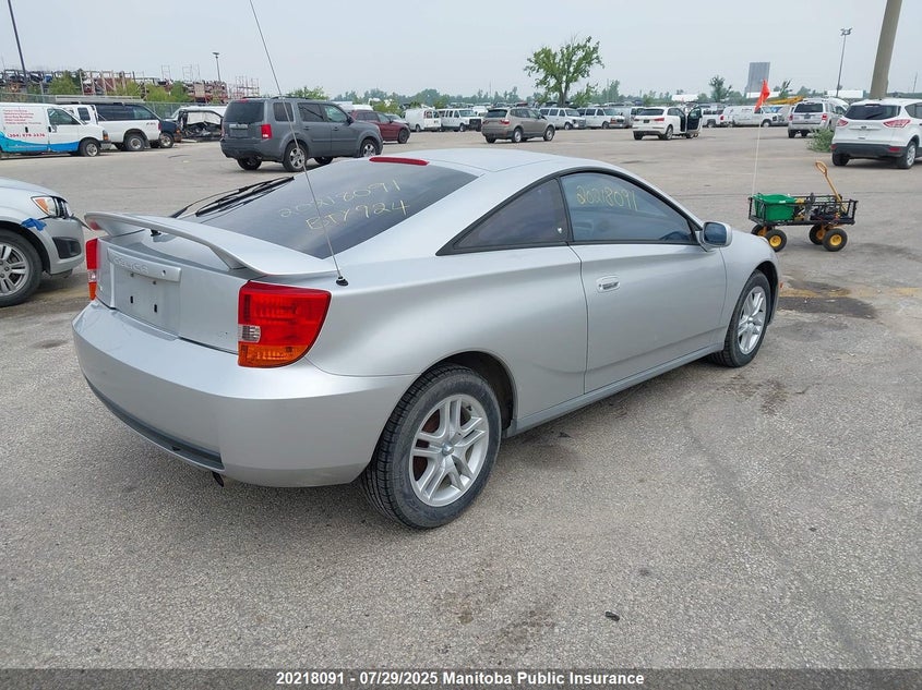 2000 Toyota Celica Gt VIN: JTDDR32T3Y0045820 Lot: 20218091