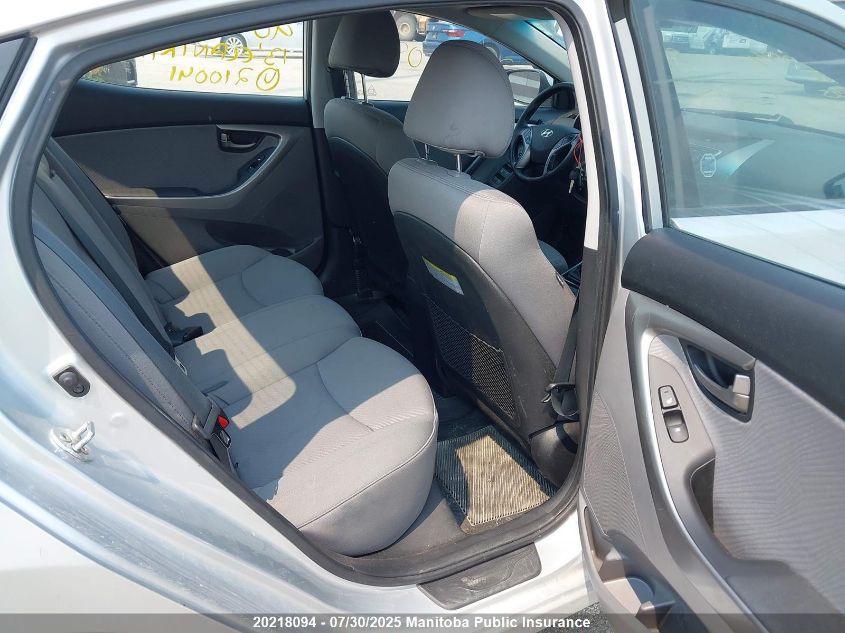 2013 Hyundai Elantra Gls VIN: 5NPDH4AE4DH210041 Lot: 20218094