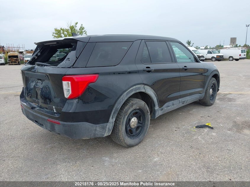 Vin: 1fm5k8aw5lgb57676, lot: 10228161, ford explorer limited hybrid police 20204