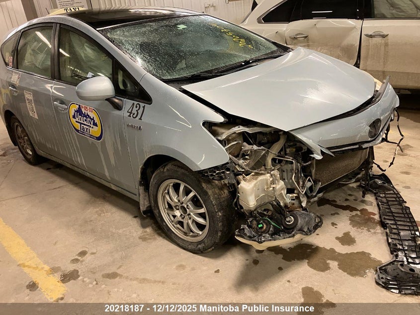 JTDZN3EU7C3126428 2012 Toyota Prius V auction photo 1