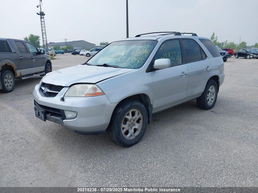 2002 Acura Mdx VIN: 2HNYD18652H002776 Lot: 20218236