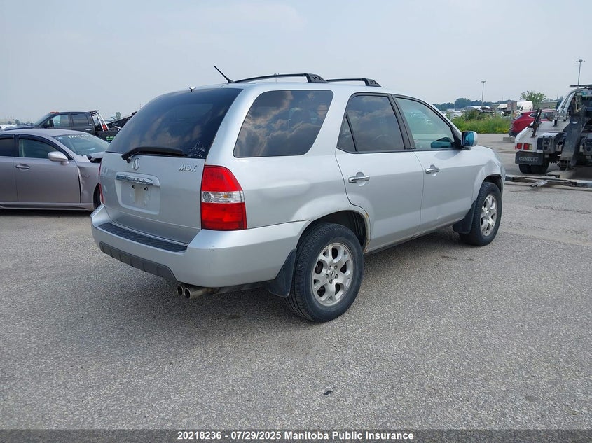 2002 Acura Mdx VIN: 2HNYD18652H002776 Lot: 20218236