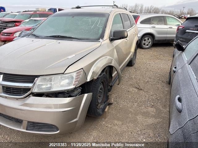 2009 Dodge Journey Se VIN: 3D4GG47BX9T534196 Lot: 20218383
