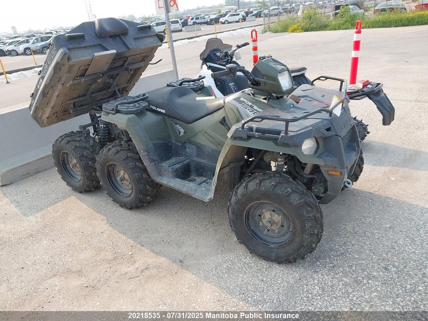 4XAS6E574PB143517 2023 Polaris Sportsman 570 Big Boss Eps Efi auction photo 1
