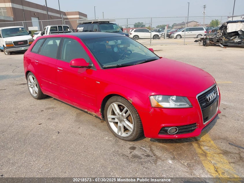 2011 Audi A3 2.0T Quattro VIN: WAUDFCFM0BA159770 Lot: 20218573