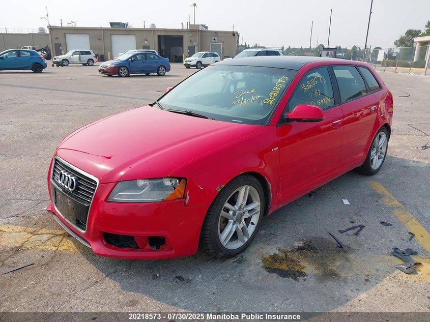 2011 Audi A3 2.0T Quattro VIN: WAUDFCFM0BA159770 Lot: 20218573