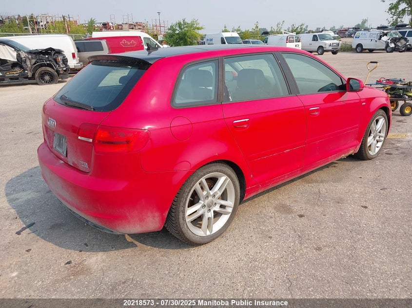 2011 Audi A3 2.0T Quattro VIN: WAUDFCFM0BA159770 Lot: 20218573