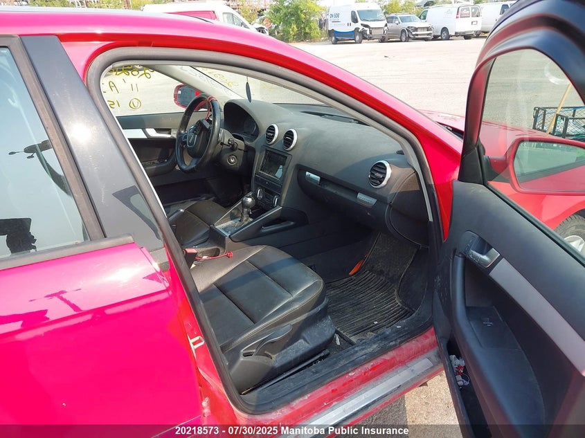 2011 Audi A3 2.0T Quattro VIN: WAUDFCFM0BA159770 Lot: 20218573