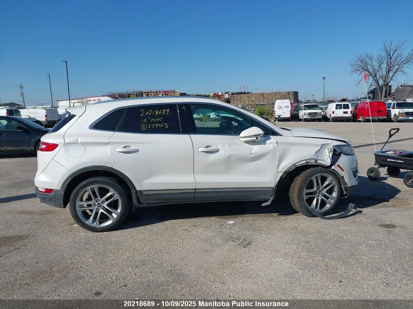 2015 Lincoln Mkc VIN: 5LMTJ2AH0FUJ29425 Lot: 20218689