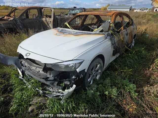 2013 BMW 328Xi VIN: WBA3B3C59DF539524 Lot: 20218712